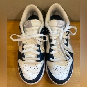 Nike Dunk Low Sail Wolf Grey White Navy HV2390-100 Women's Sz 8
